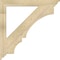 Ekena Millwork Balboa Traditional Rough Sawn Bracket, Douglas Fir, 4"W x 40"D x 40"H BKT04X40X40BOA01RDF - alternate 4